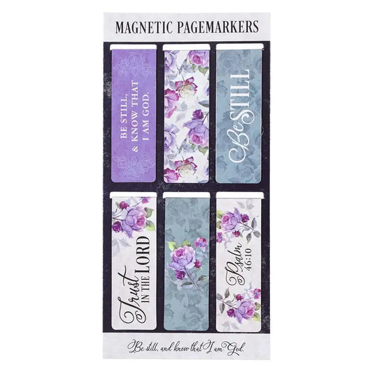 Be Still Magnetic Bookmarks