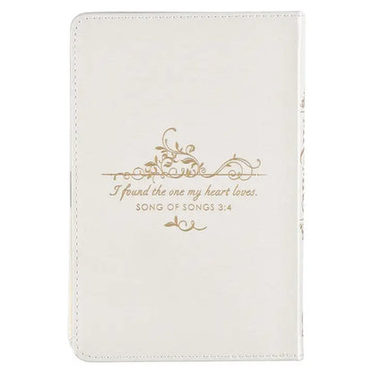Devotional For Mr. & Mrs. White Faux Leather