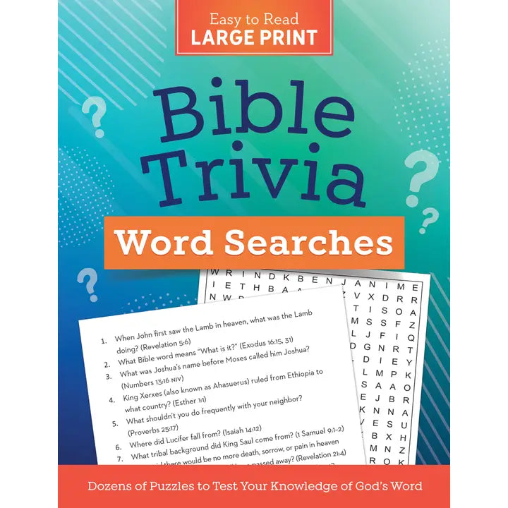 Bible Trivia Word Searches