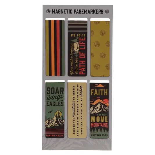 Mountains Magnetic Bookmark Set