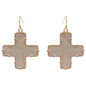 Virdie White Earrings
