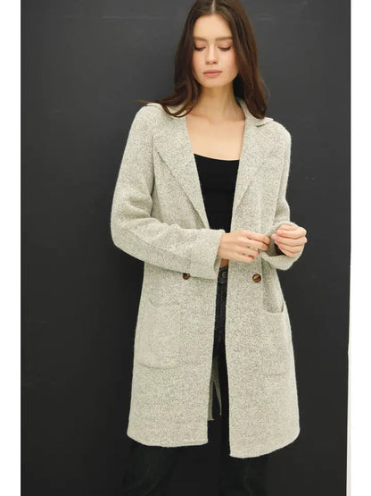 Open Sweater Coat