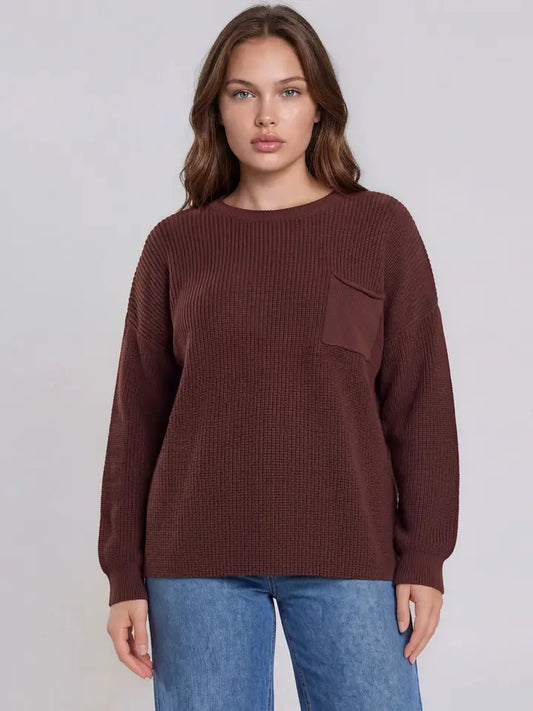 Curvy Raw Edge Top