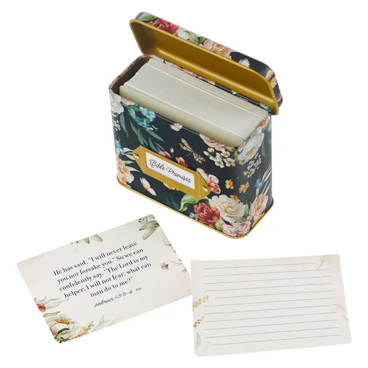 Bible Promises- Cards in Tin