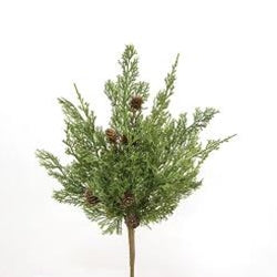 Western Cedar & Pinecone 19" Bush