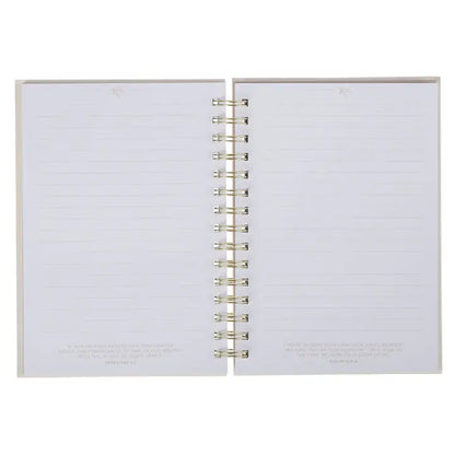 Journal Wirebound Ivory Floral Everything Beautiful Ecc 3:11