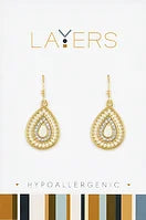 Gold Layers Earring Options