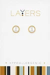 Gold Layers Earring Options