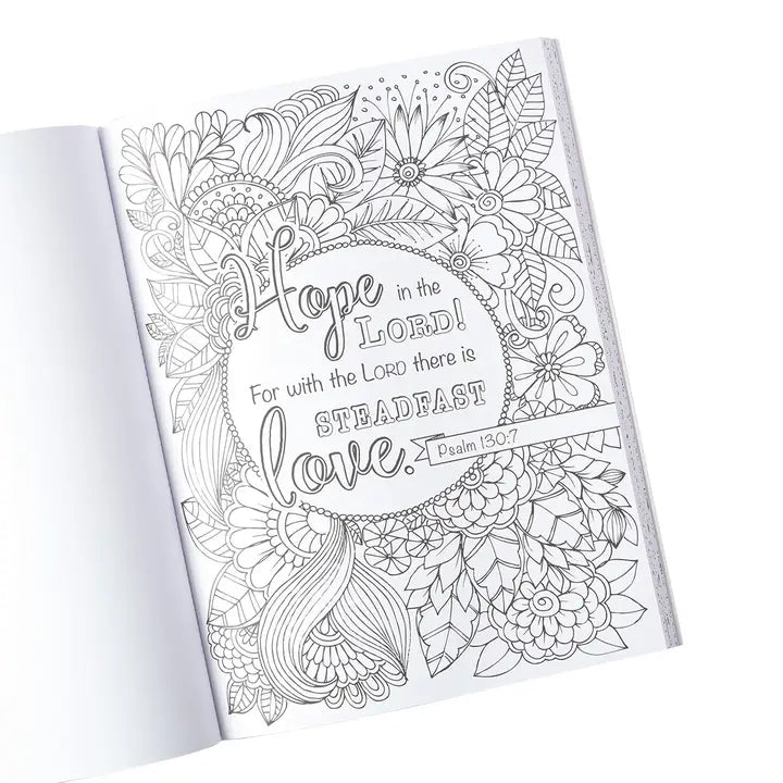 Faith, Hope, Love Coloring Book