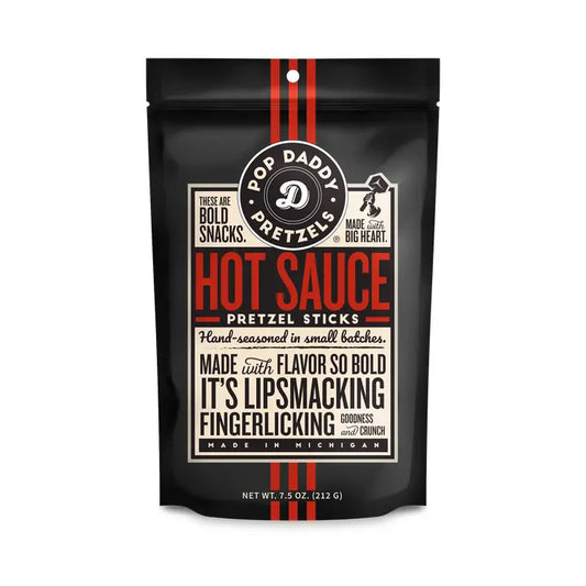 Pop Daddy Hot Sauce Pretzels