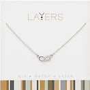 Silver Layers Necklace Options