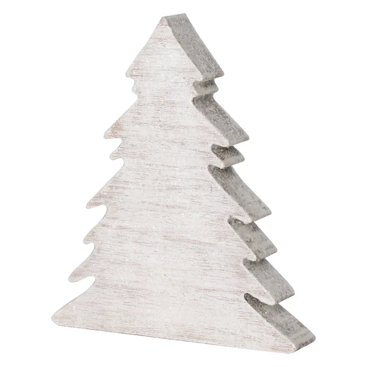 Large Weathered Christmas Tree Cutout