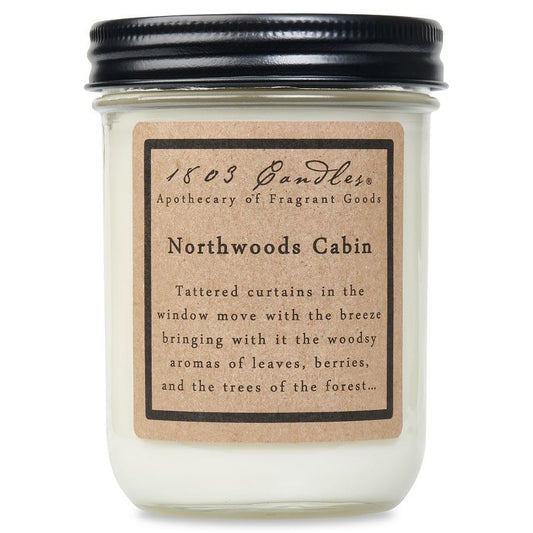 Northwoods Cabin 1803 Candle