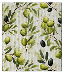 Olive Branch Reusable Dishcloth