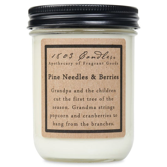 Pine Needles & Berries 1803 Candle