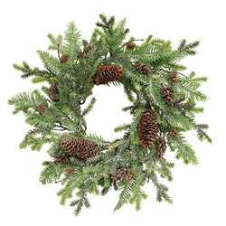 Glittering Millwood Pine Wreath