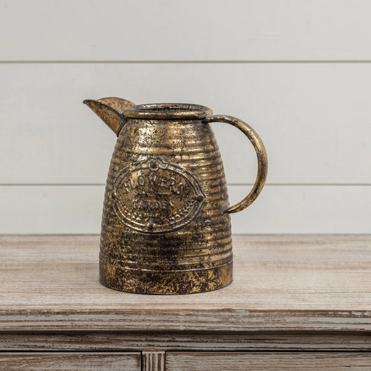 Aged Gold Vase