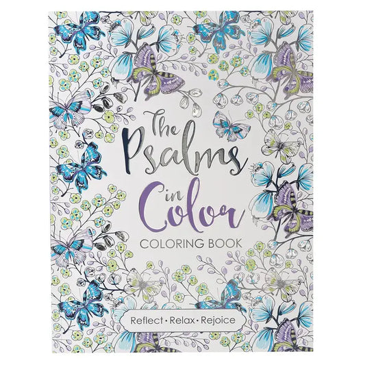 Psalms in Color Coloring Book