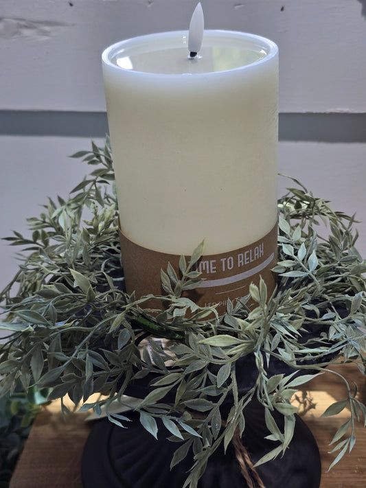 12in Mini Fiscus Candle Ring