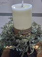 12in Mini Fiscus Candle Ring
