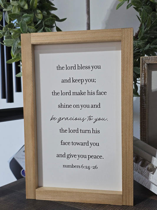 Lord Bless You 8"x12"