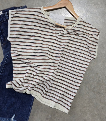 Split Neck Top