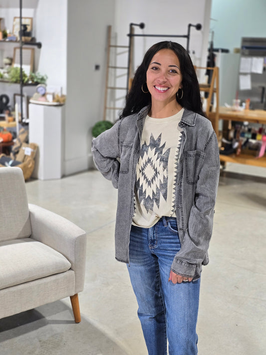 Chambray Button Down