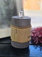 Cement Look LED Pillar Candle