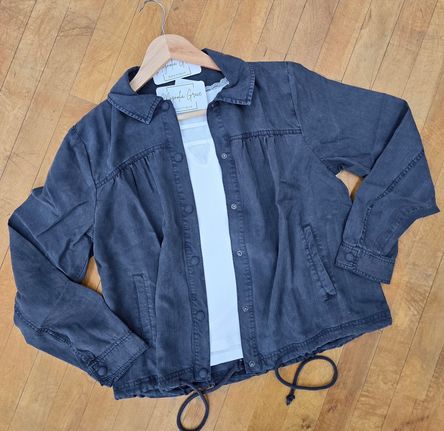 Tencel Button Up Blouse