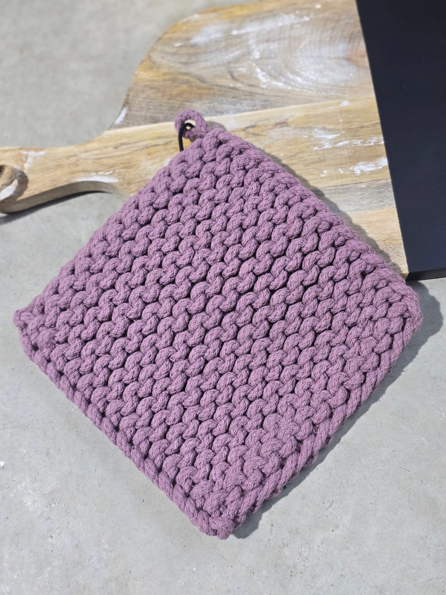 8inx8in Pot Holder Plum