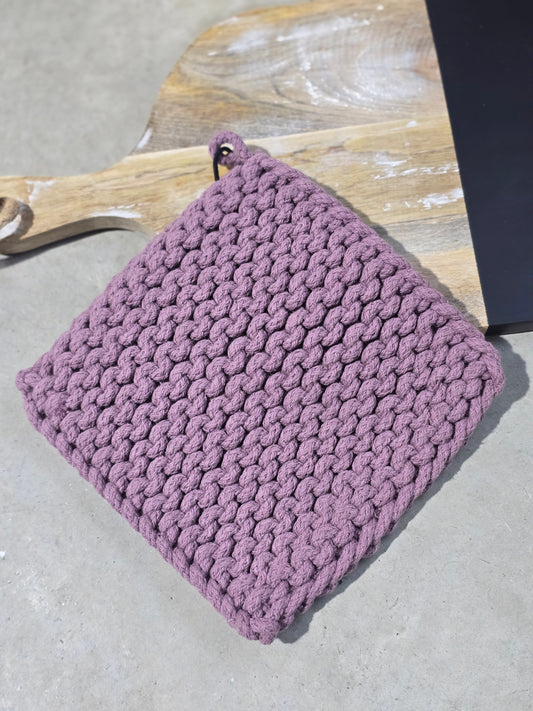 8inx8in Pot Holder Plum