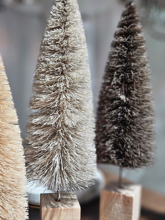 Bottle Brush Trees With Block Platform