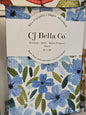Flowers Light Blue Bloom Eco Friendly Towel