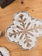 Snowflake Plaque 7.9x7.9 in