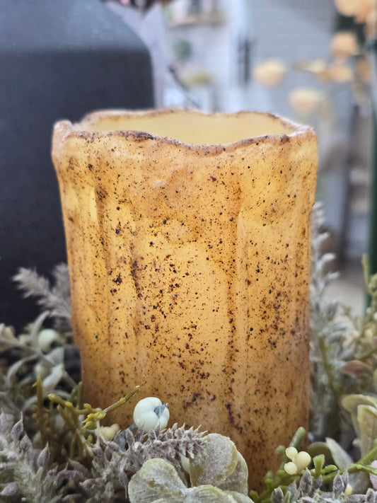 6x3 Burnt Ivory Timer Pillar