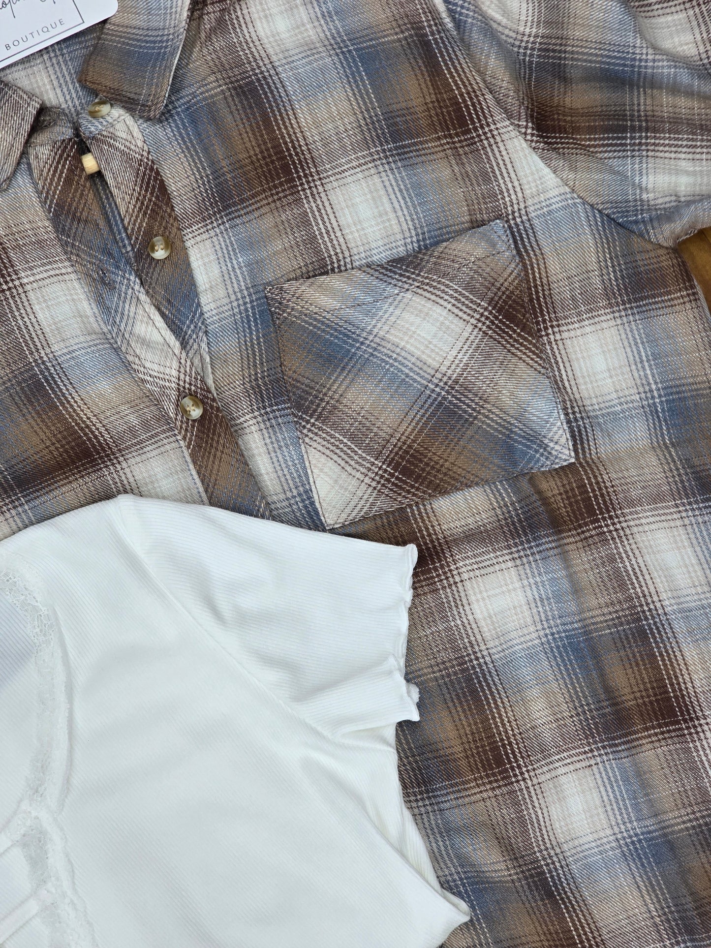 Cambell Plaid Boxy Shirt