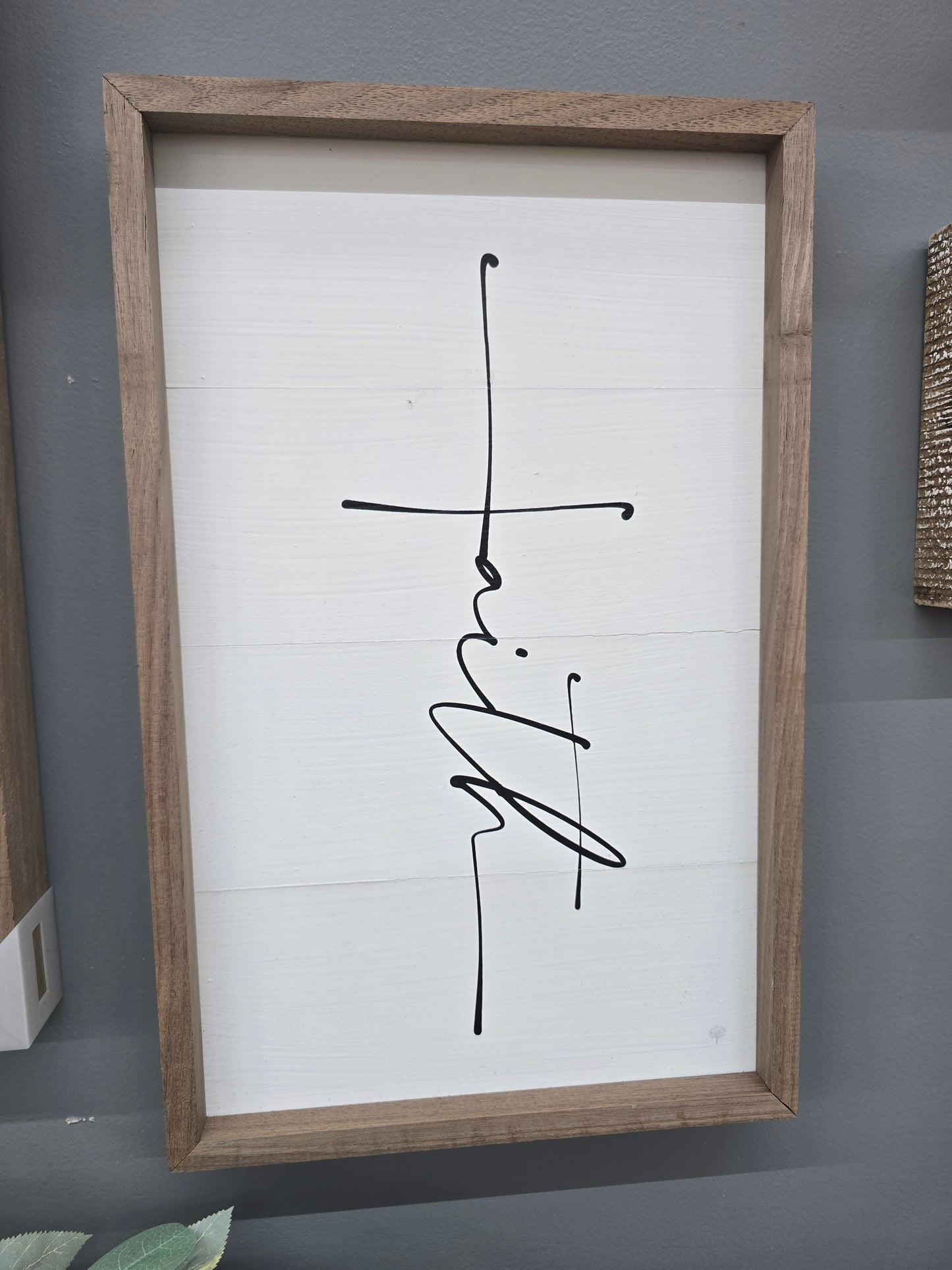 Faith Sign  18x12"