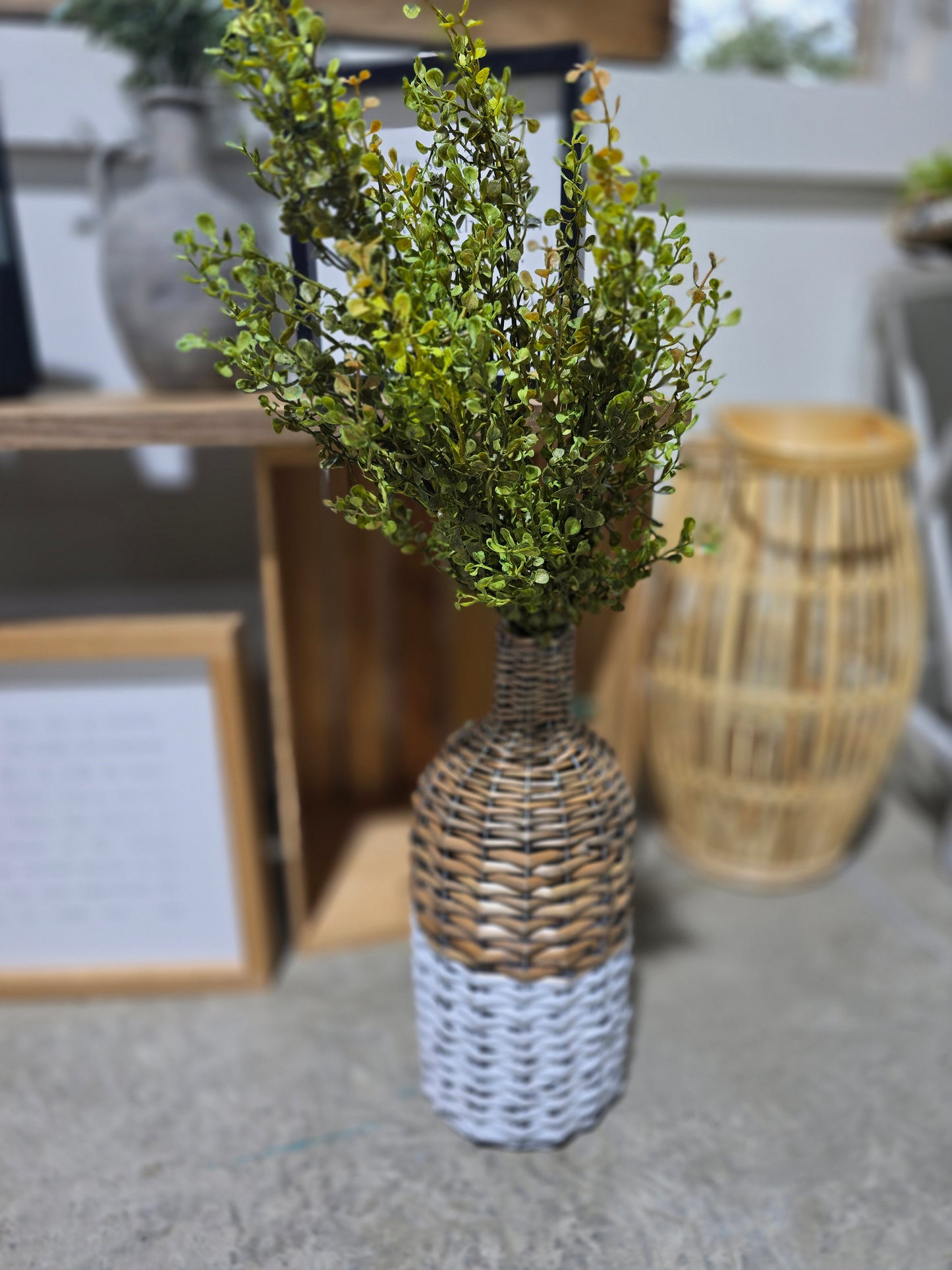 Wine Bottle Vase Small