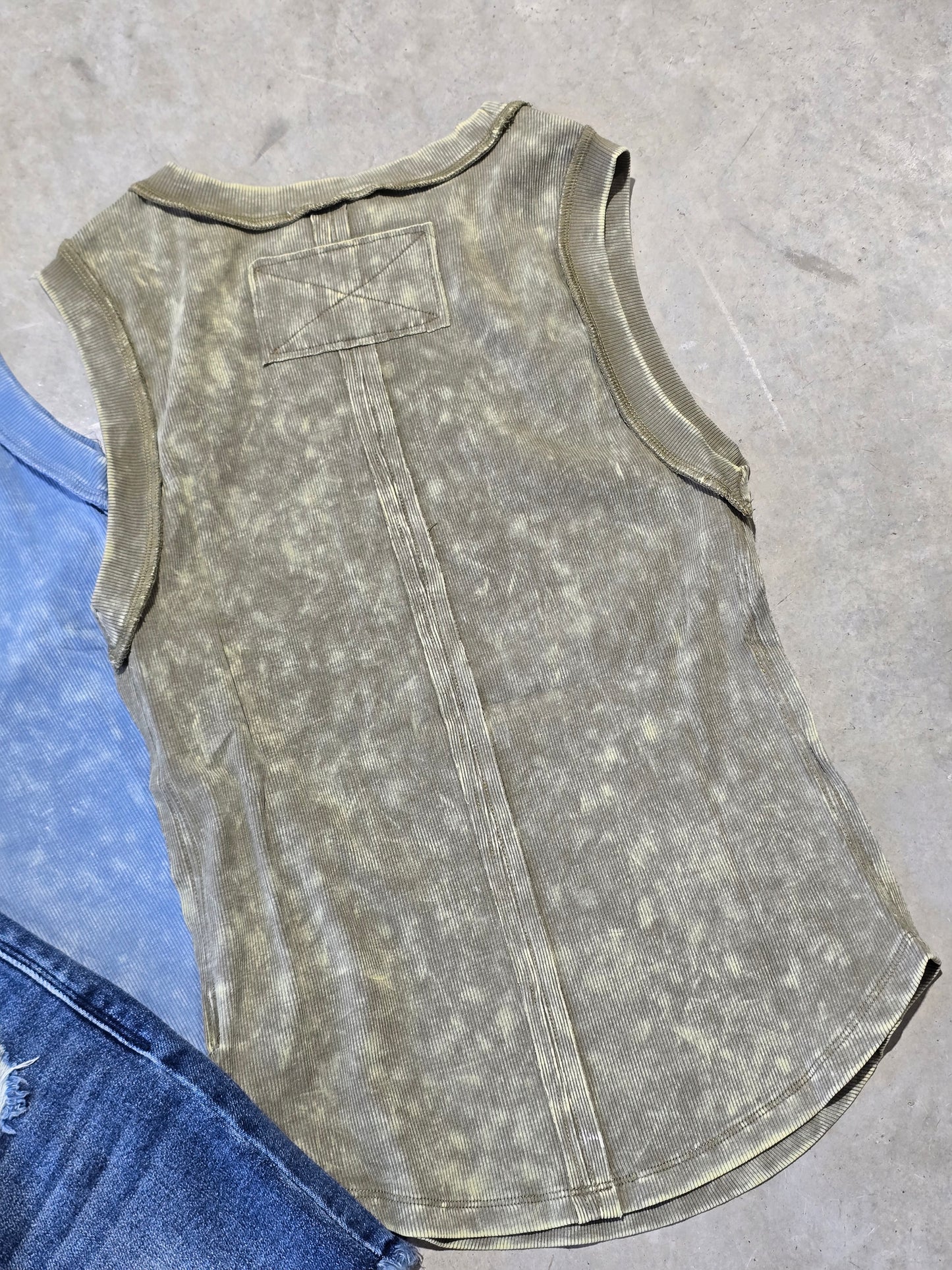 Washe Exposed Seam Tank