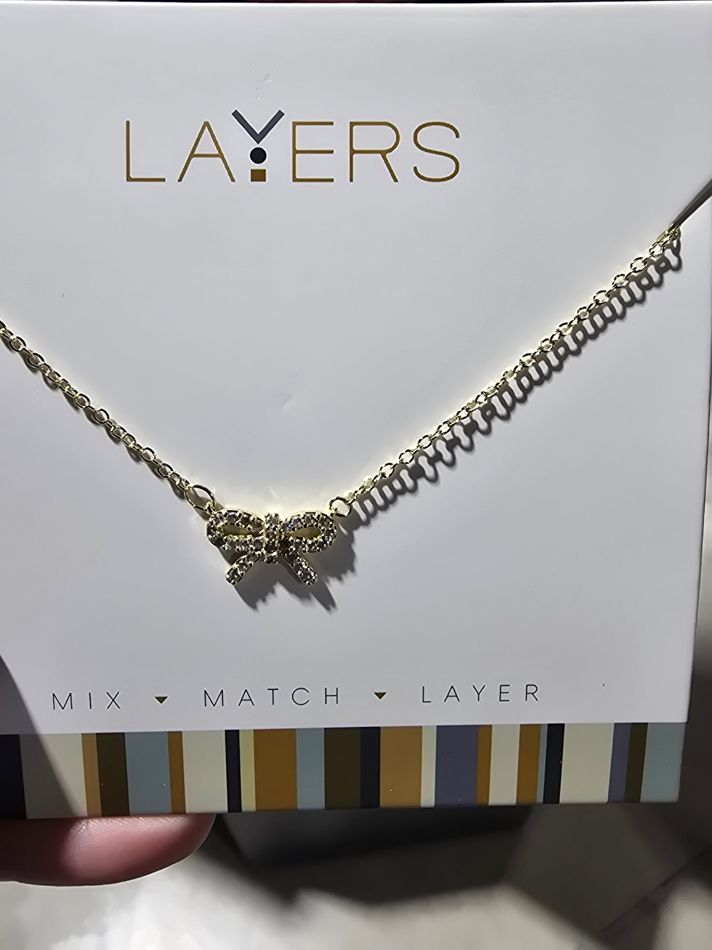 Gold Layers Necklace Options