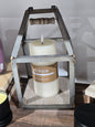 Antiqued Open Air Lantern- Small