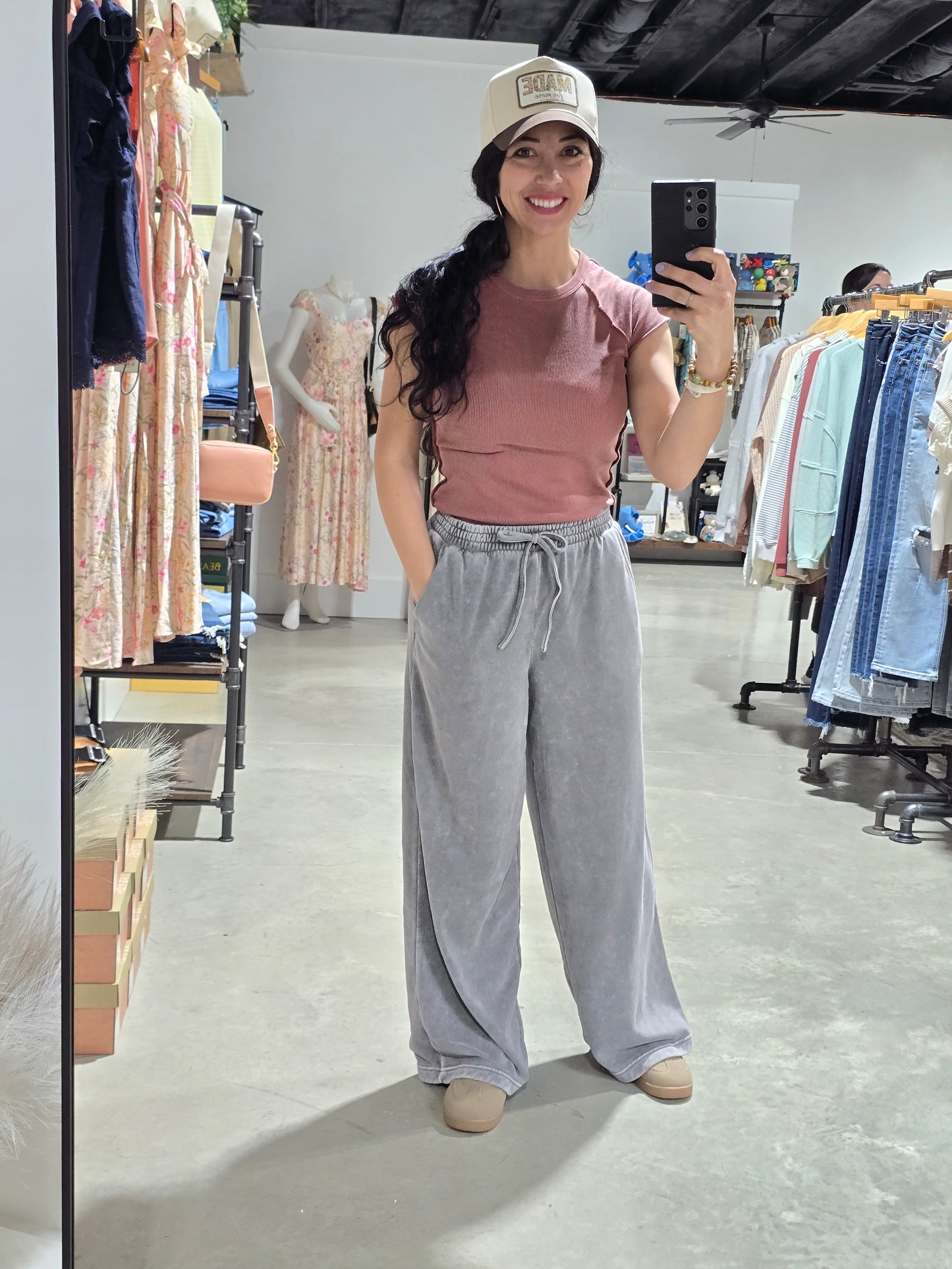 Washed Pants