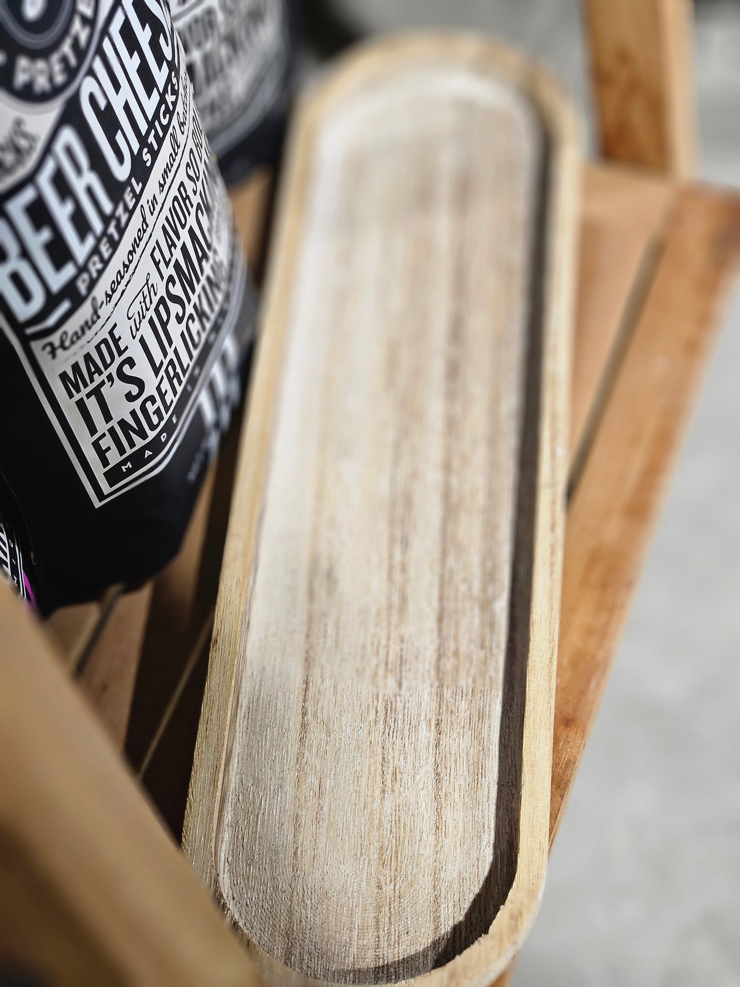 Large Rustic Wooden Tray