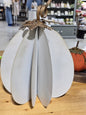 Tall Metal Pumpkin