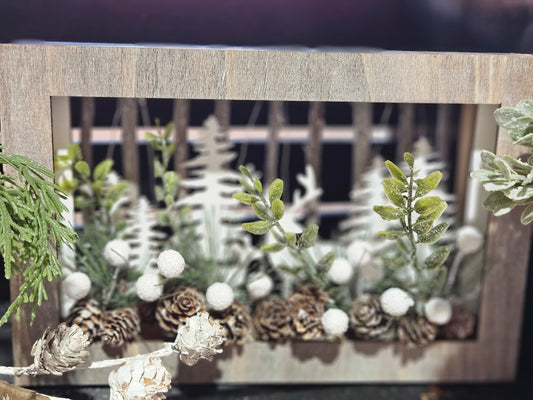 Winter Deer LED Box Sign