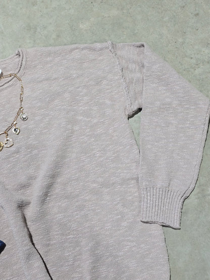 Exposed Seam Sweater