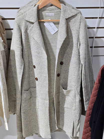 Open Sweater Coat
