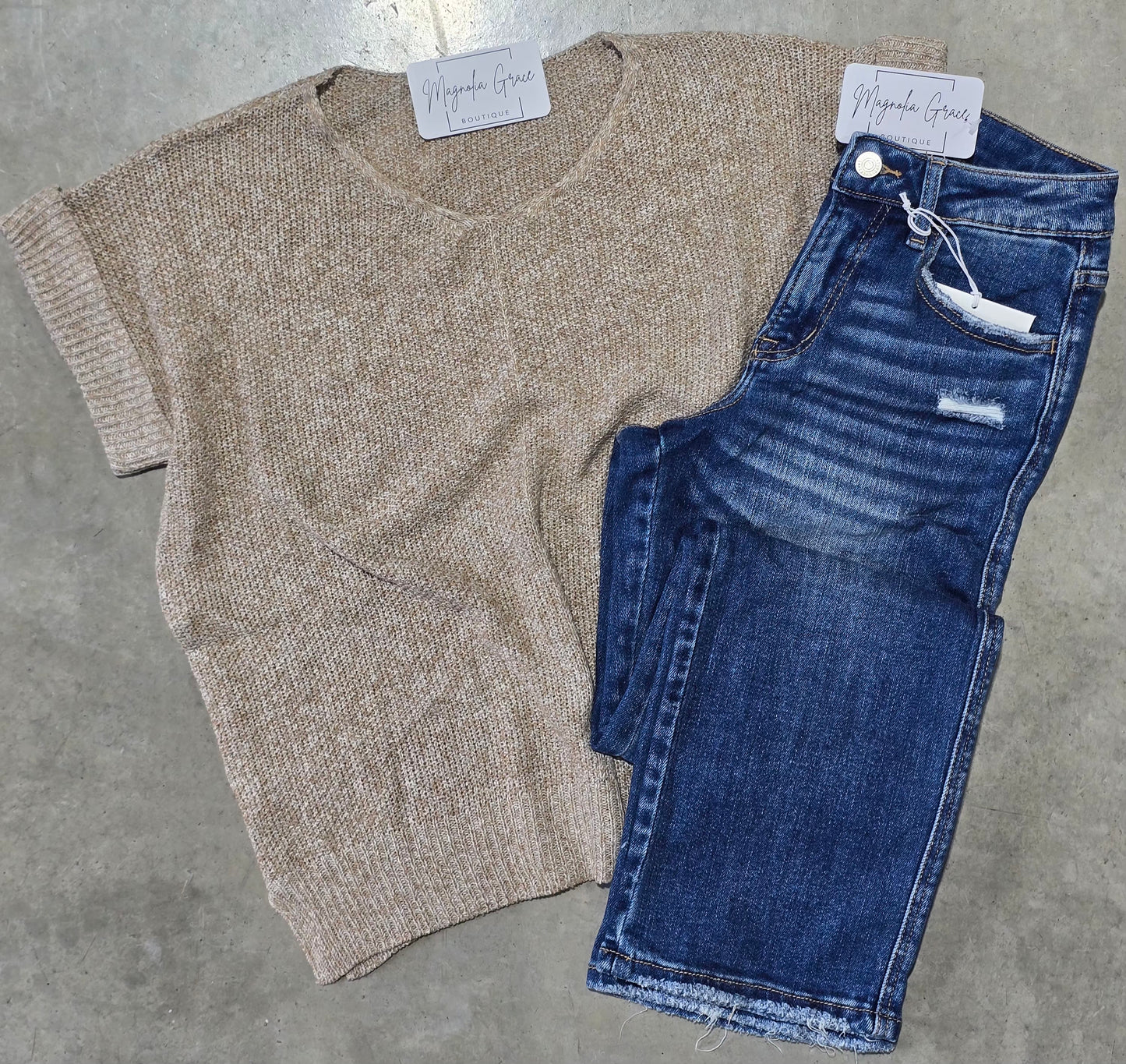 Lightweight Textured Pullover Sweater