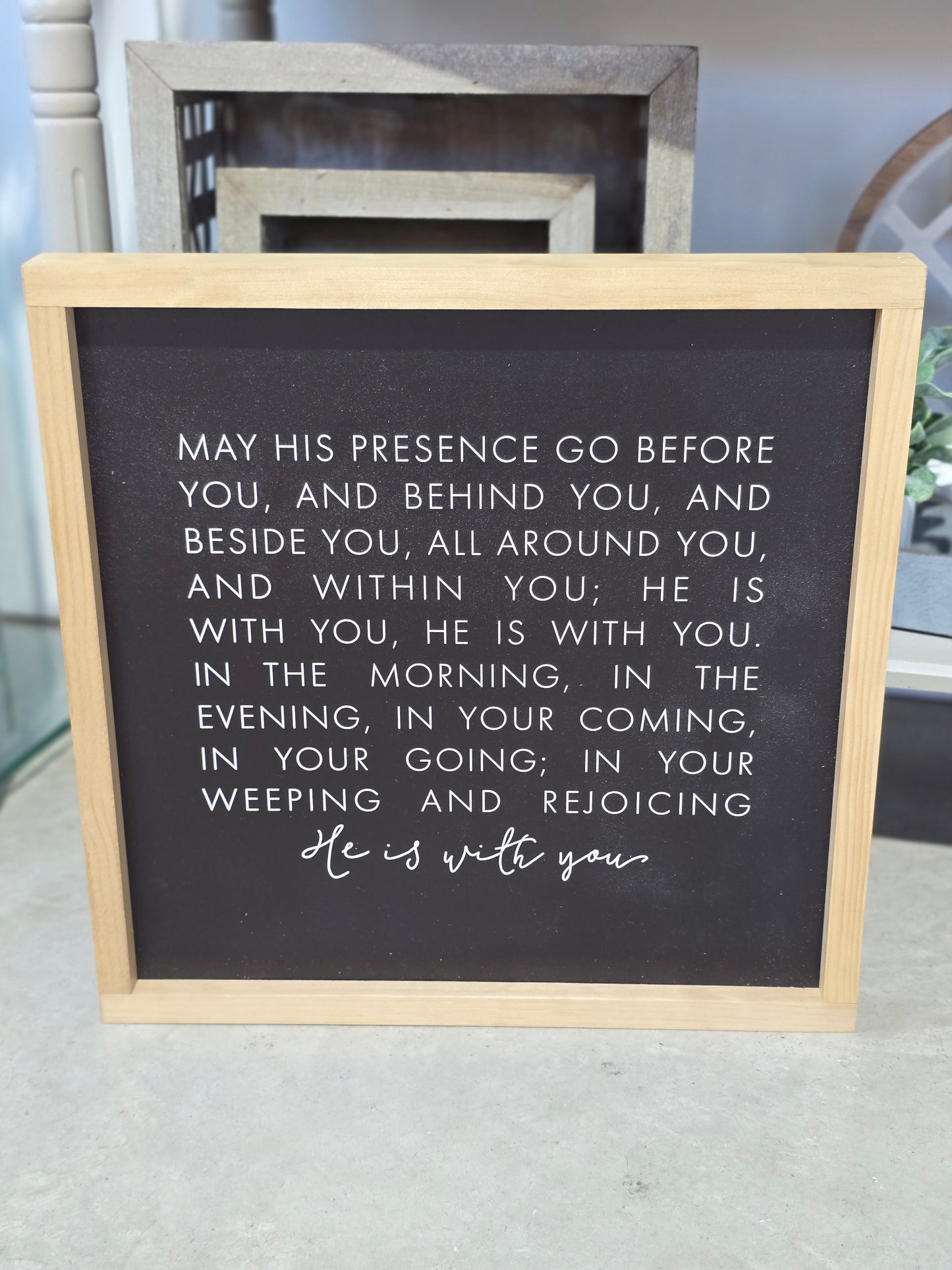 The Blessing 17"x17"