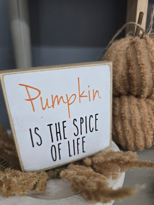Pumpkin is the Spice of Life